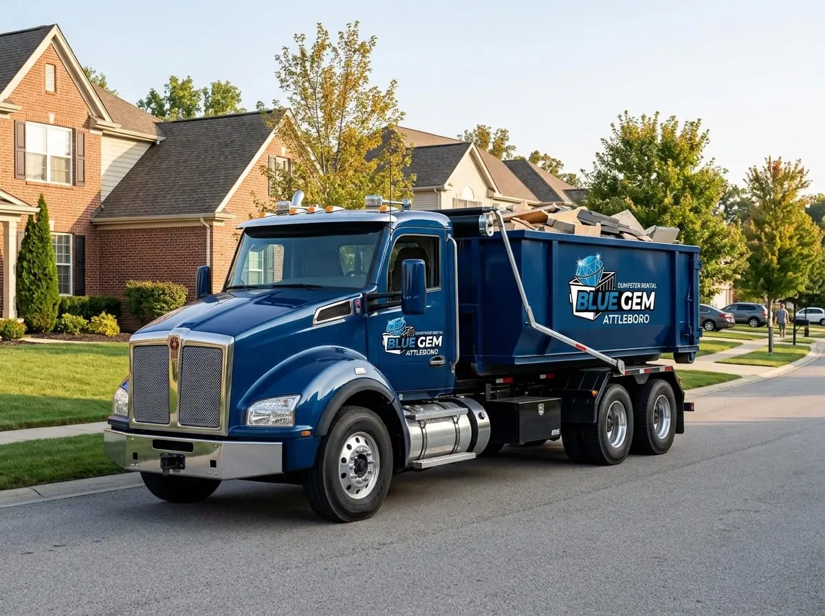 Construction Dumpster Rental in Attleboro, MA